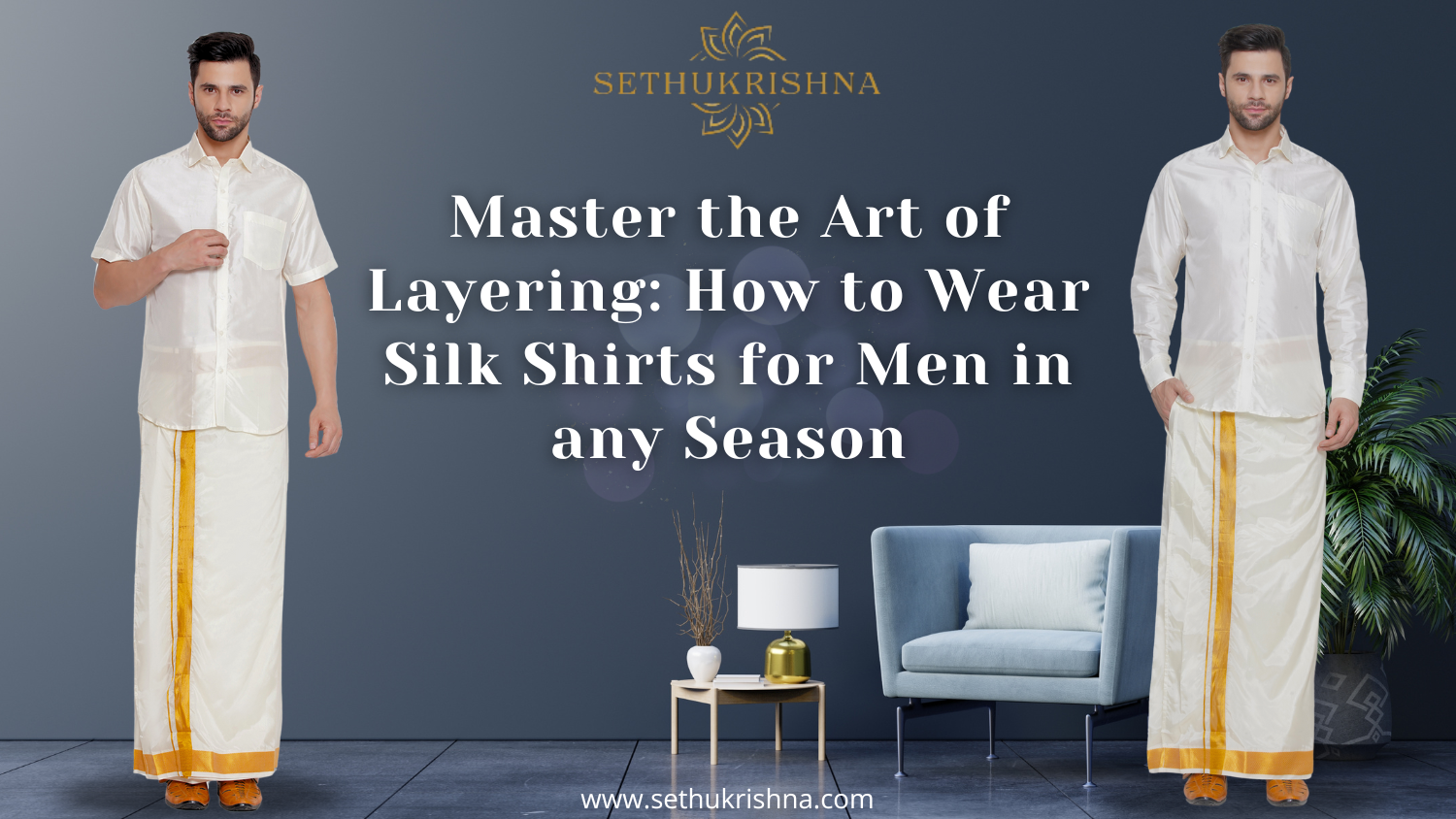 men silk Shirts
