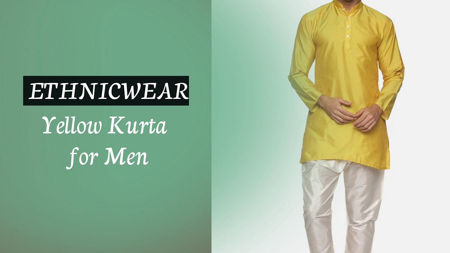 Yellow Kurta for Men