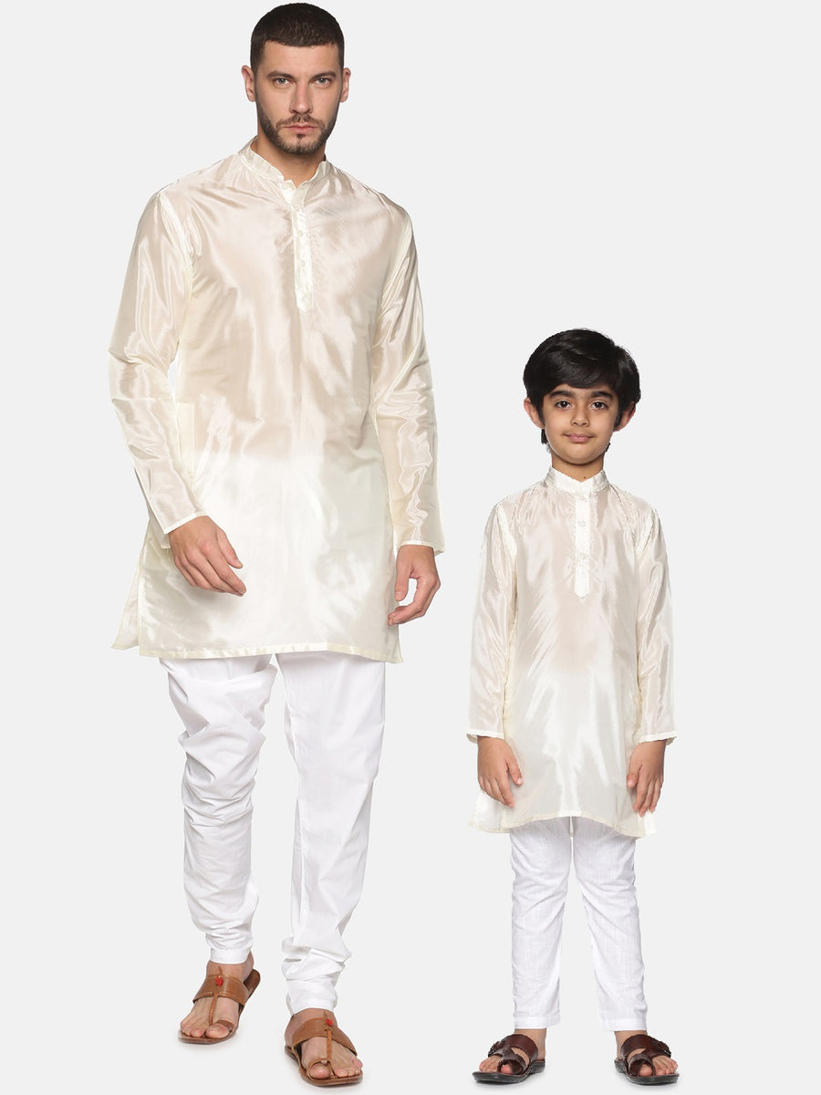 Father Son Matching Kurta Pyjama Set