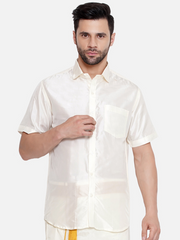 Sethukrishna Mens Pure Silk Shirt