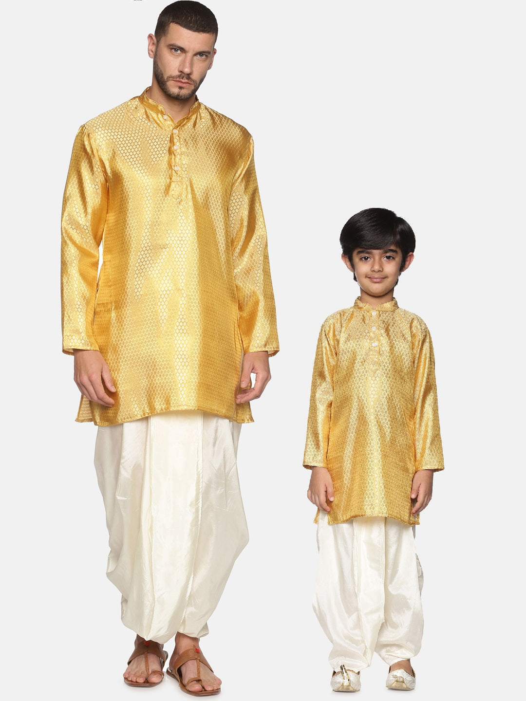 Father Son Matching Kurta Dhotipant Set