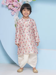 Boys Printed Kurta DhotiPant Set