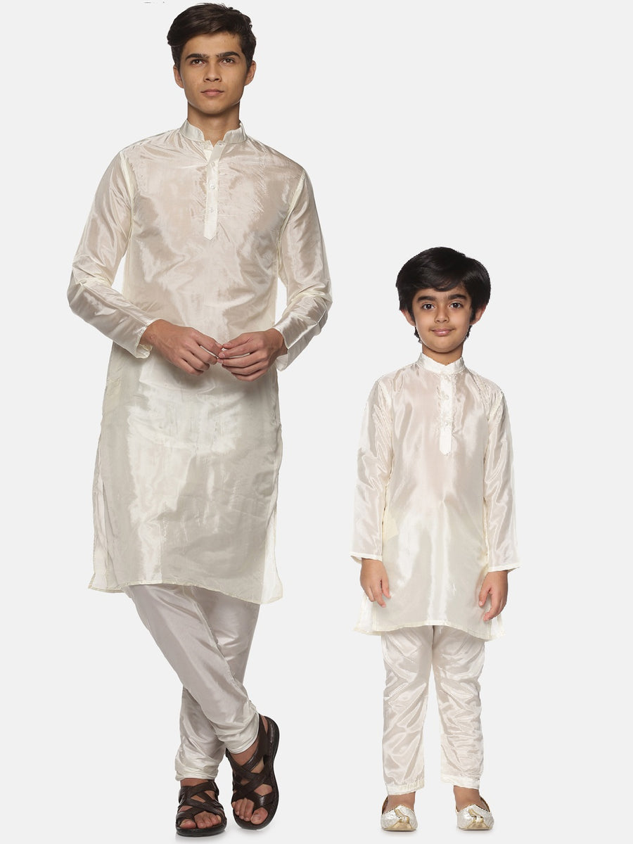 Father Son Matching Kurta Pyjama Set