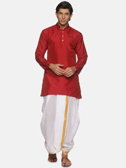 Sethukrishna Men Kurta Dhotipant Set