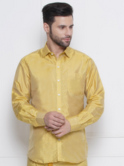 Sethukrishna Mens Solid Colour Shirt