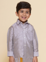 Sethukrishna Boys Solid Colour Shirt