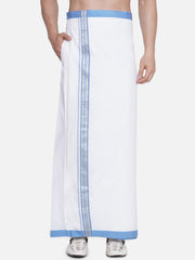 Men Kerala Cotton Readymade Pocket Dhoti