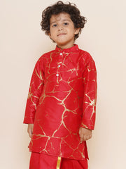 Boys Printed Kurta