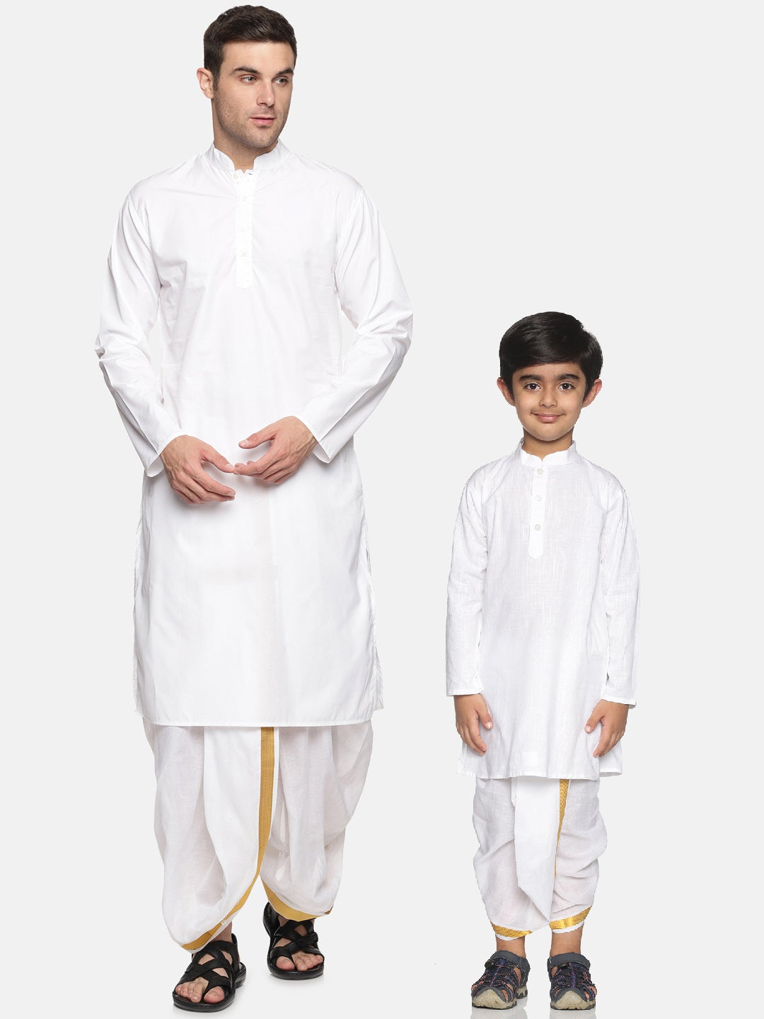 Father Son Matching Kurta Dhotipant Set