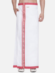 Men Kerala Cotton Readymade Pocket Dhoti