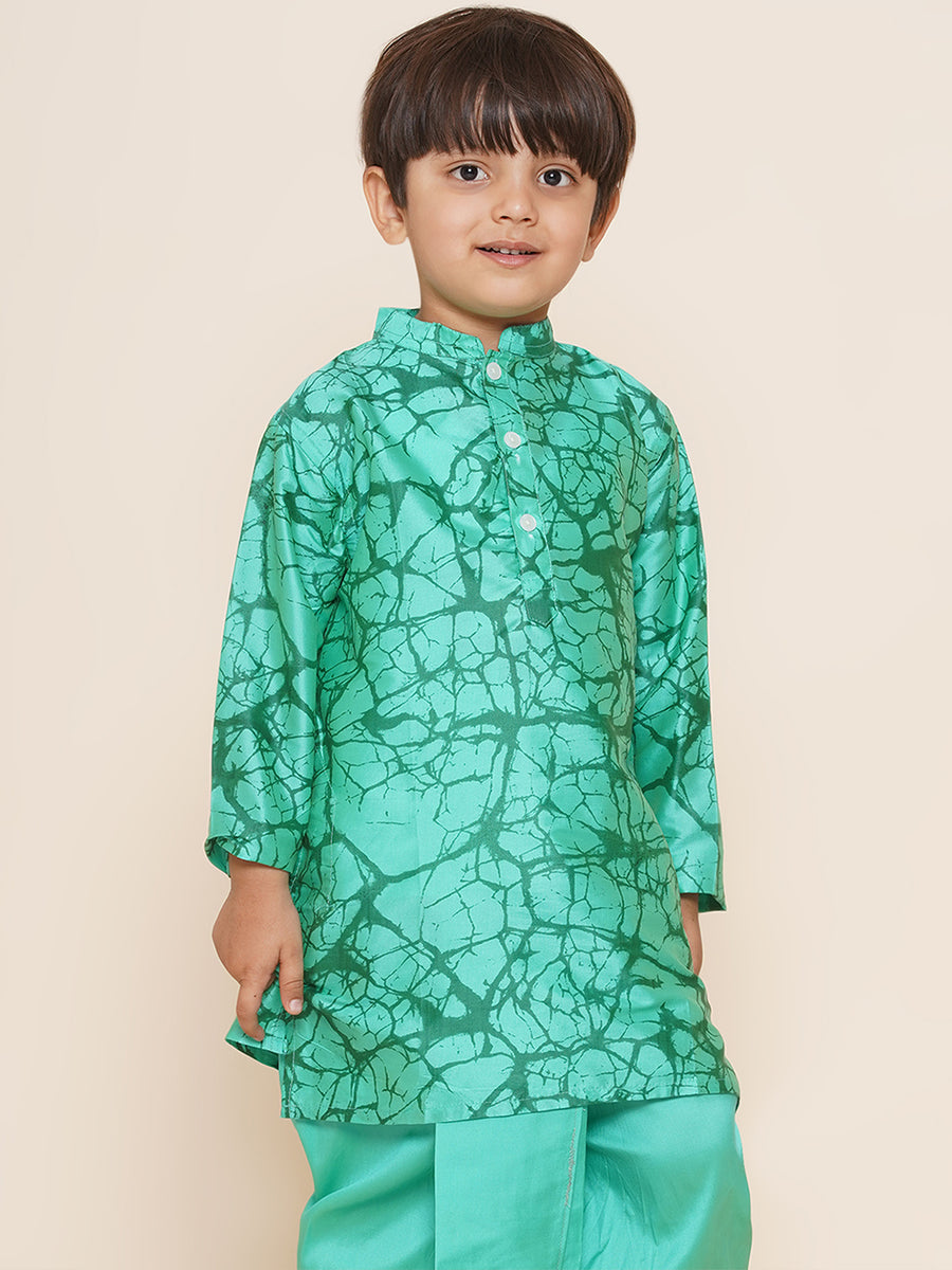 Boys Printed Kurta