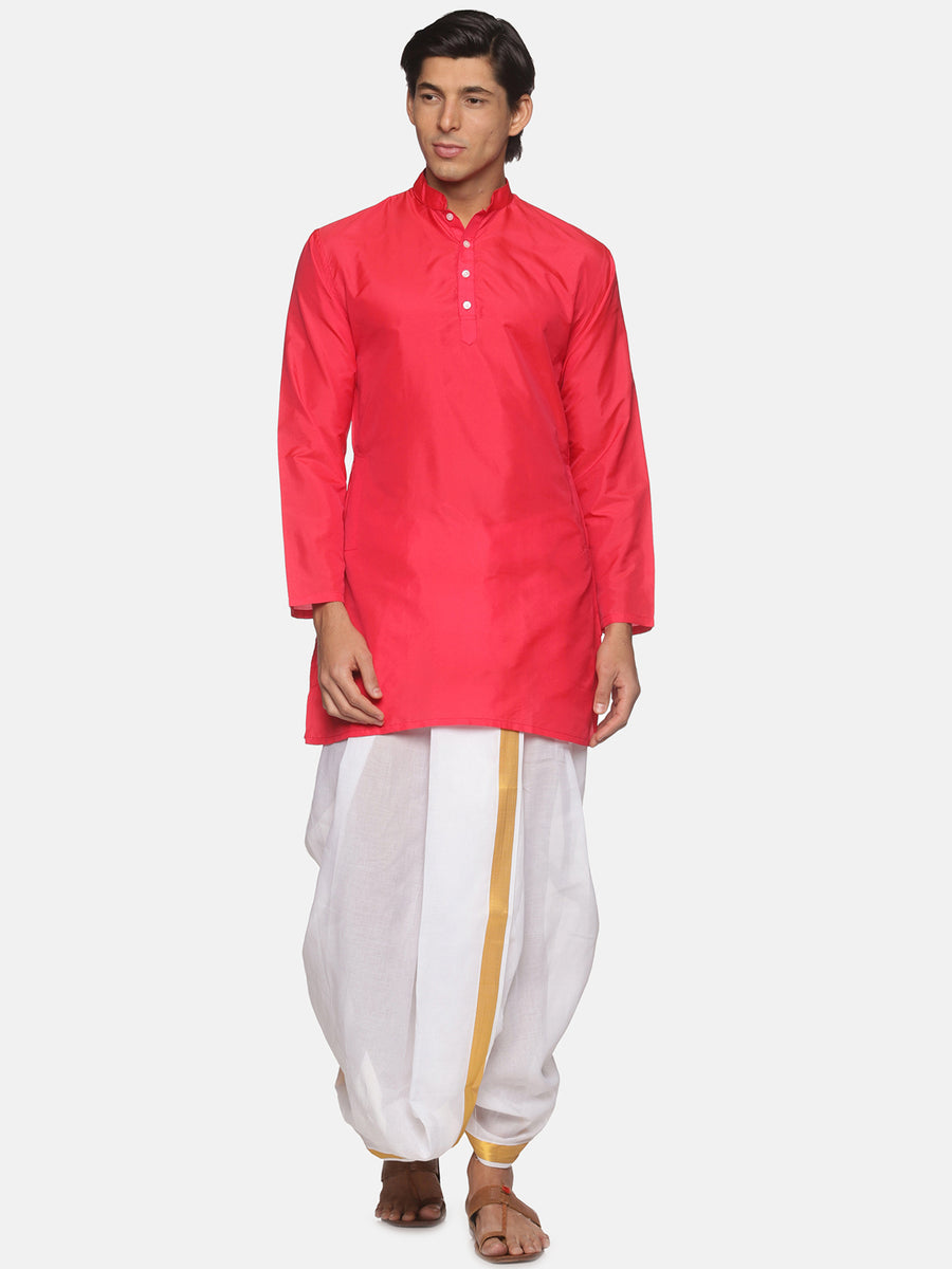 Sethukrishna Men Kurta Dhotipant Set