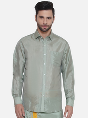 Sethukrishna Mens Solid Colour Shirt