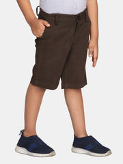 Boys Navy Colour Casual Chino Shorts
