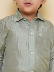 Sethukrishna Boys Solid Colour Shirt