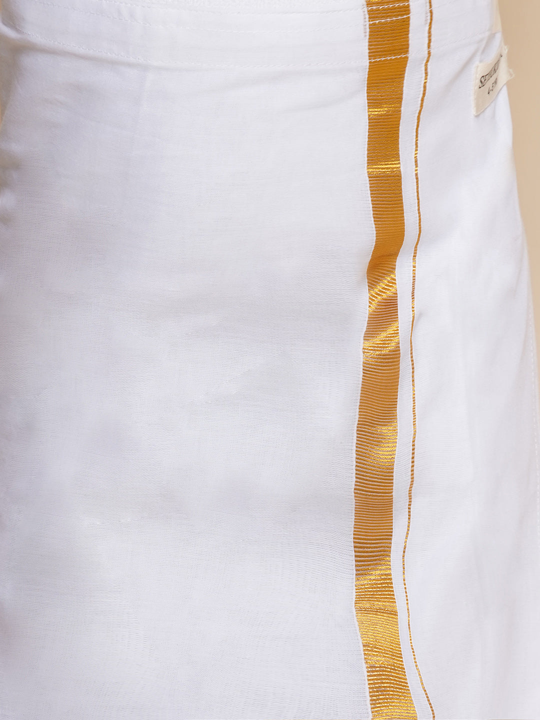 Boys White Colour Cotton Readymade Dhoti