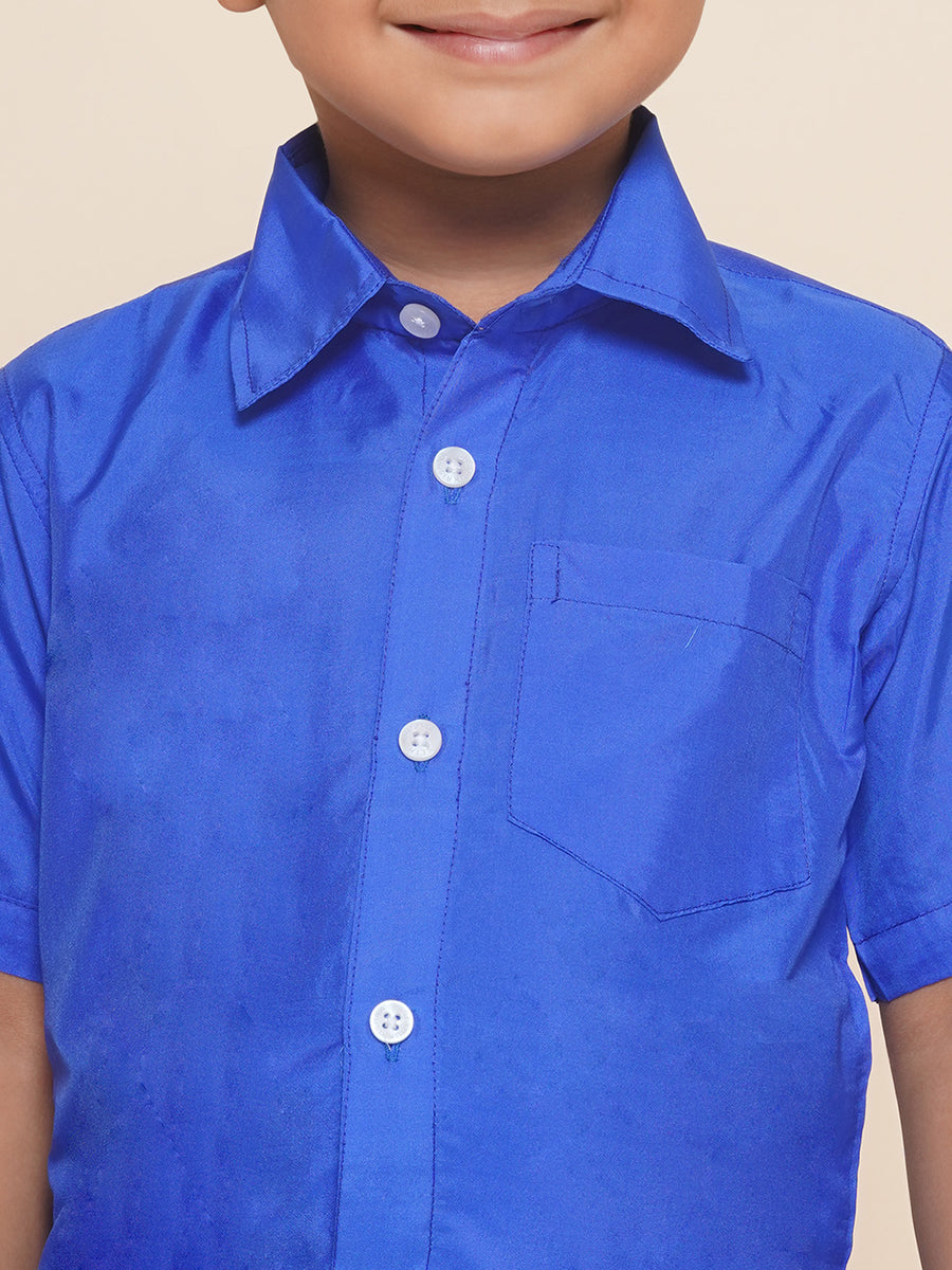 Boys Shirt with Dhoti Set