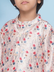 Boys Printed Kurta DhotiPant Set
