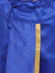 Boys Blue Colour Gold Border Dhotipant