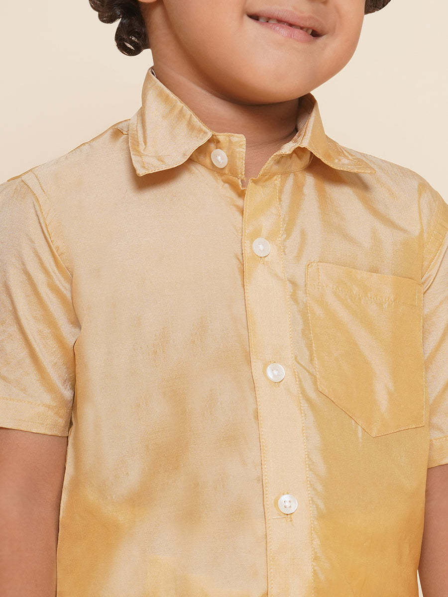 Boys Shirt With Dhoti Set