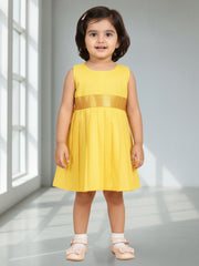 Girls Ethnic Solid Dress | Elegant Traditional Wear