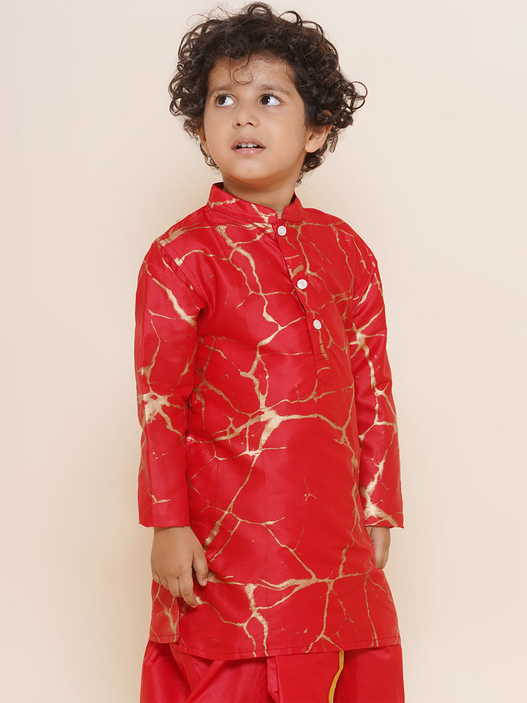 Boys Printed Kurta