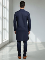 Men Cotton Solid Kurta | Classic Ethnic Comfort