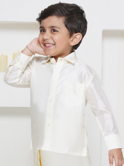 Sethukrishna Boys Pure Silk Shirt