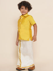 Boys Shirt With Dhoti Set