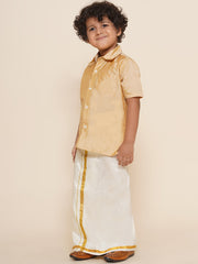 Boys Shirt With Dhoti Set