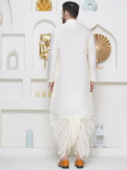 Sethukrishna Mens Pure Silk Kurta and Dhotipant