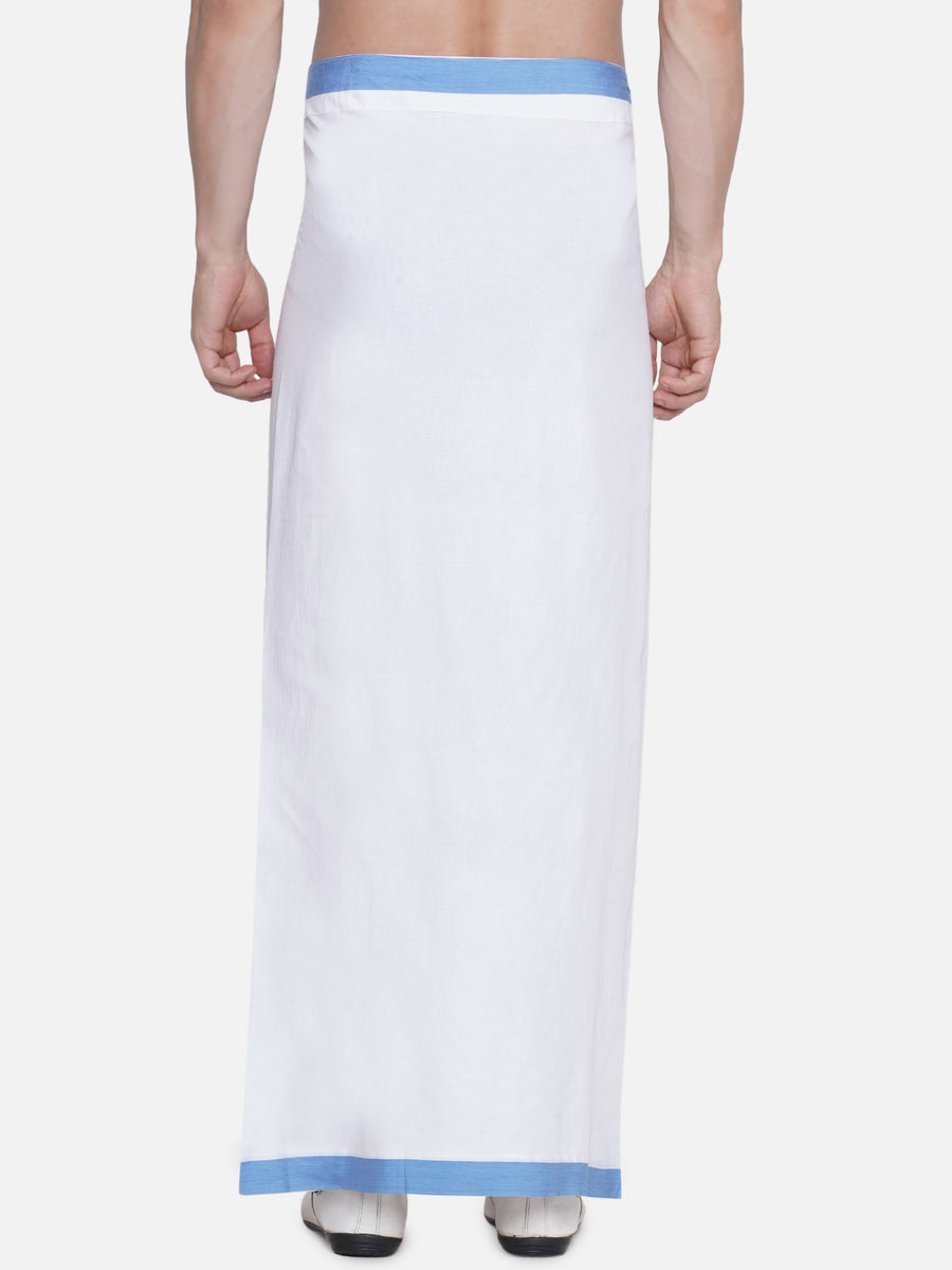 Men Kerala Cotton Readymade Pocket Dhoti