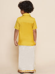 Boys Shirt With Dhoti Set