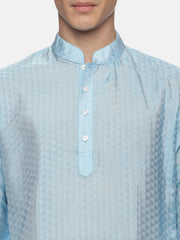 Sethukrishna Mens Self Design Kurta Dhotipant Set
