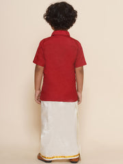 Boys Shirt With Dhoti Set
