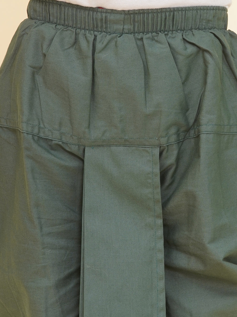Boy's Solid Colour Viscose DhotiPant