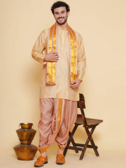 Sethukrishna Mens Kurta and Dhotipant with Angavastram Set