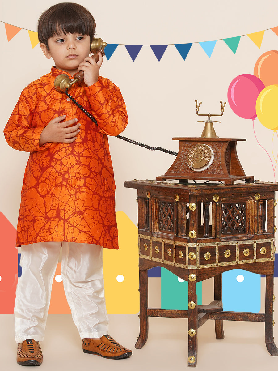 Boys Printed Kurta