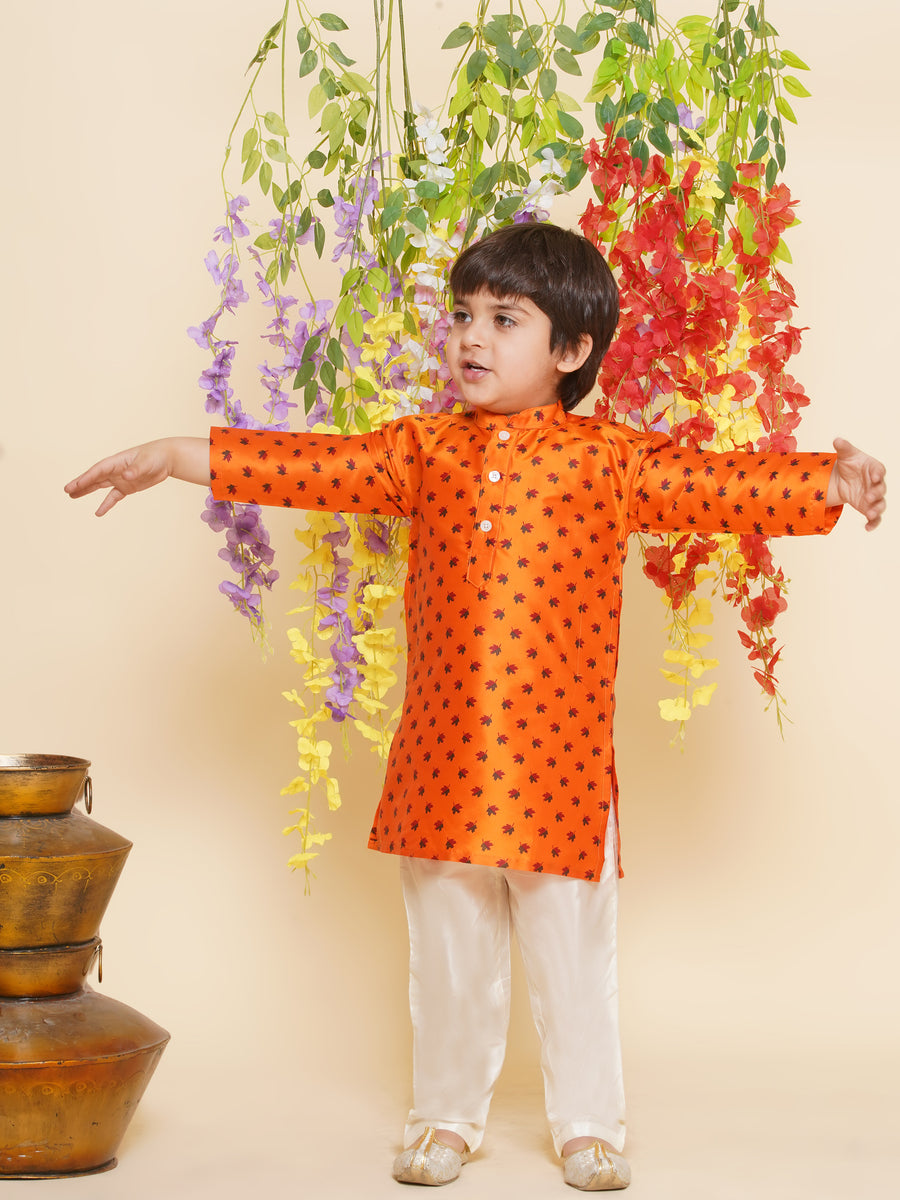 Boys Printed Kurta