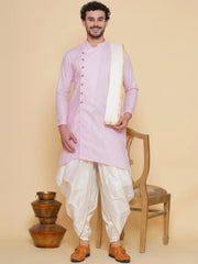 Sethukrishna Mens Designer Kurta and Dhotipant with Angavastram Set