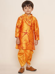 Boys Yellow Colour Dhotipant