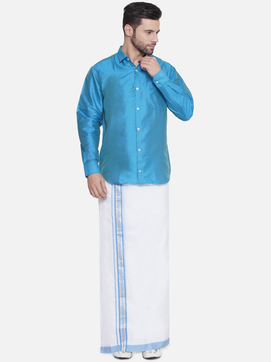 Men Kerala Cotton Regular Dhoti