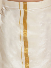 Boys Solid Colour Shirt and Dhoti Set