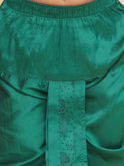 Boys Leaf Design Printed Kurta