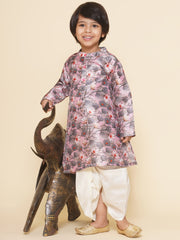 Boys Printed Kurta DhotiPant Set