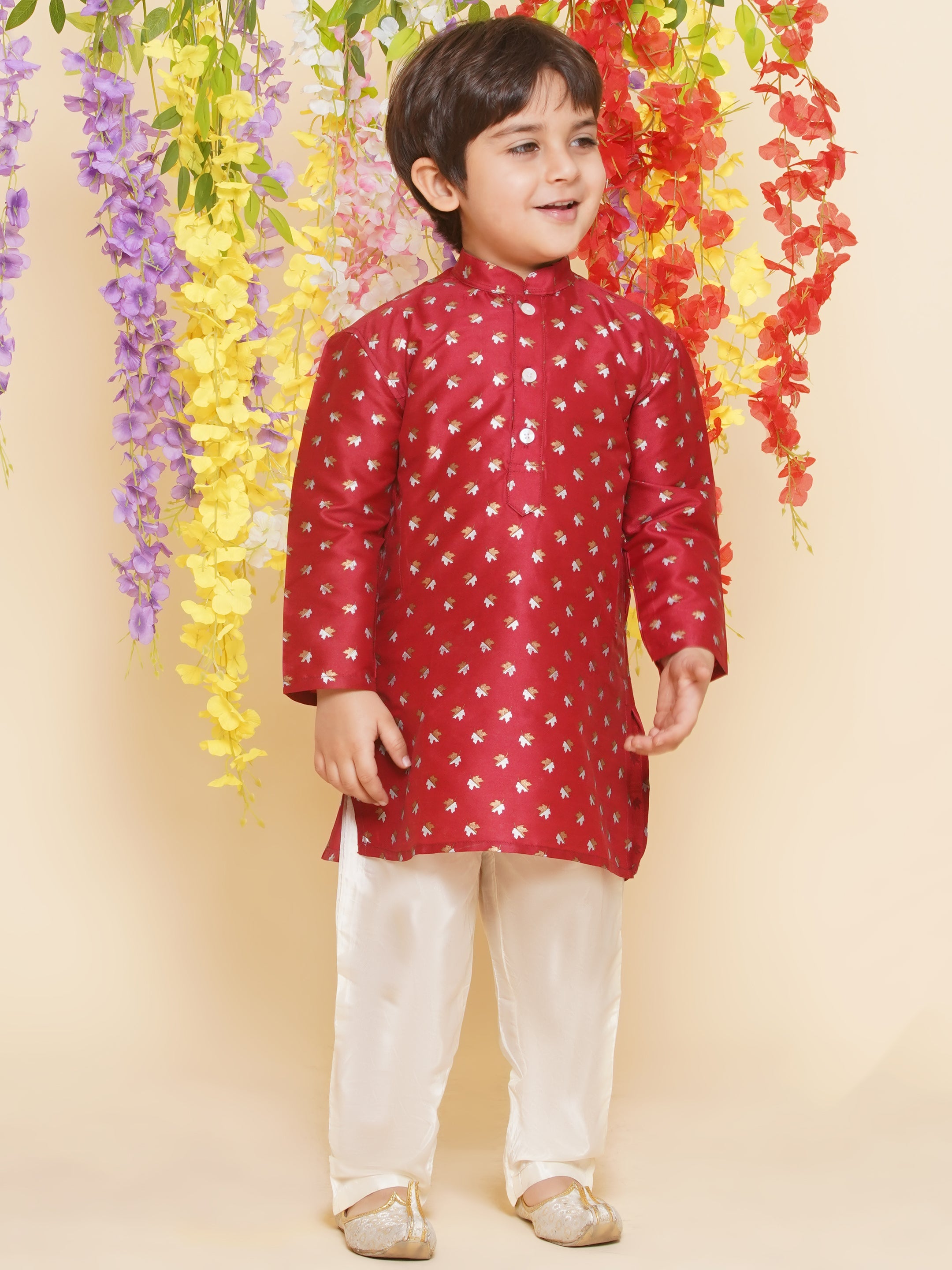 Boys Printed Kurta