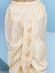 Boys Leaf Design Printed Kurta