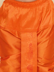 Boys Leaf Design Printed Kurta