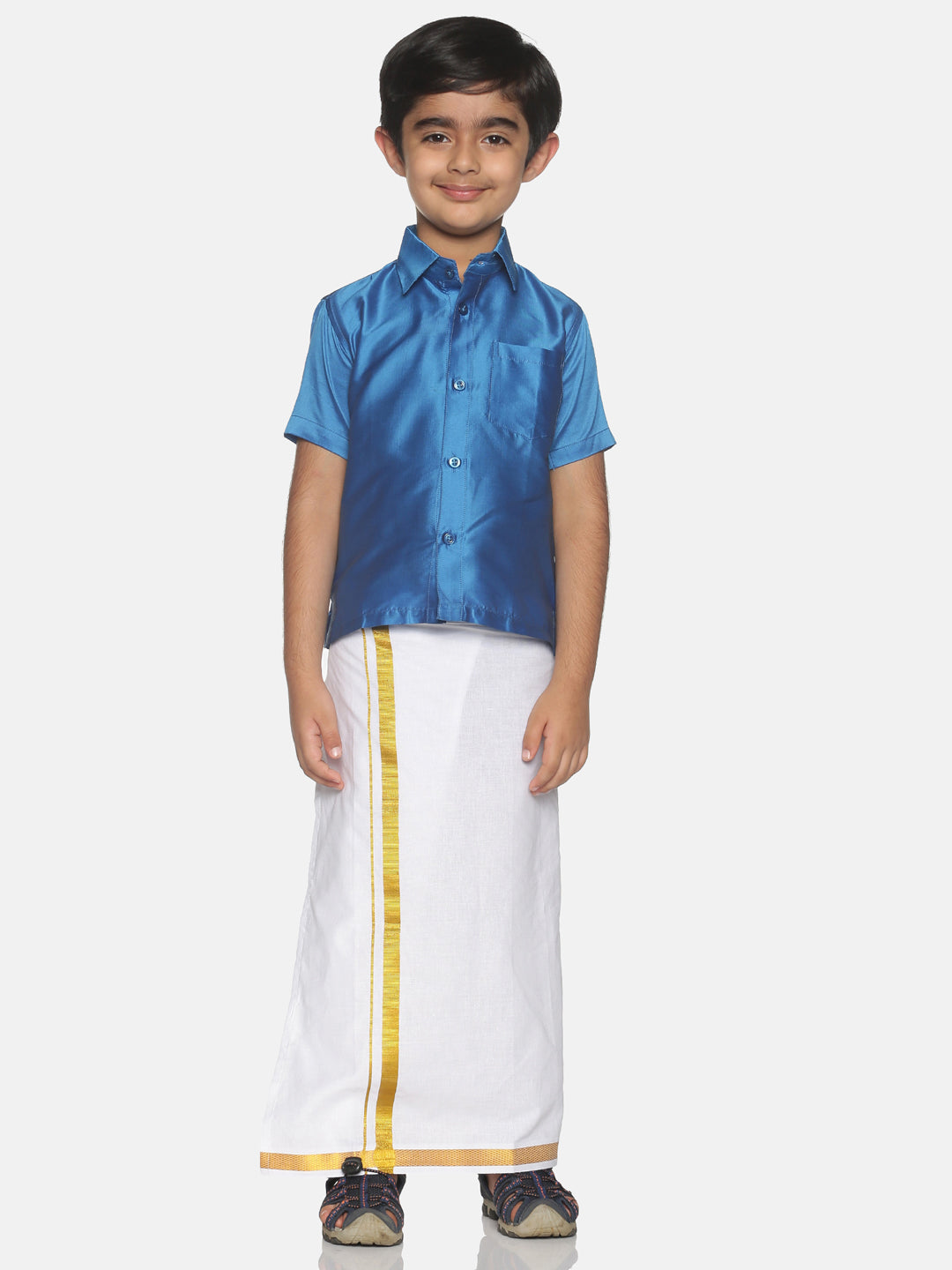 Boys Shirt With Dhoti Set