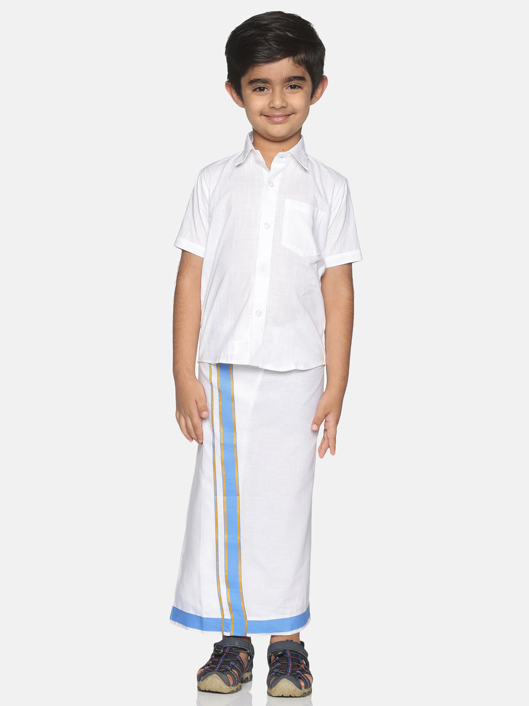 Boys Shirt With Dhoti Set